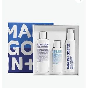 Malin and Goetz Saving Face Skincare Best Sellers 3 pc set